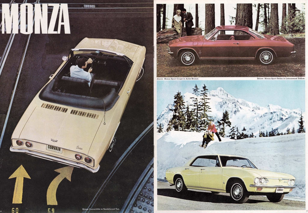 1966 Chevrolet Corvair Brochure Page 5